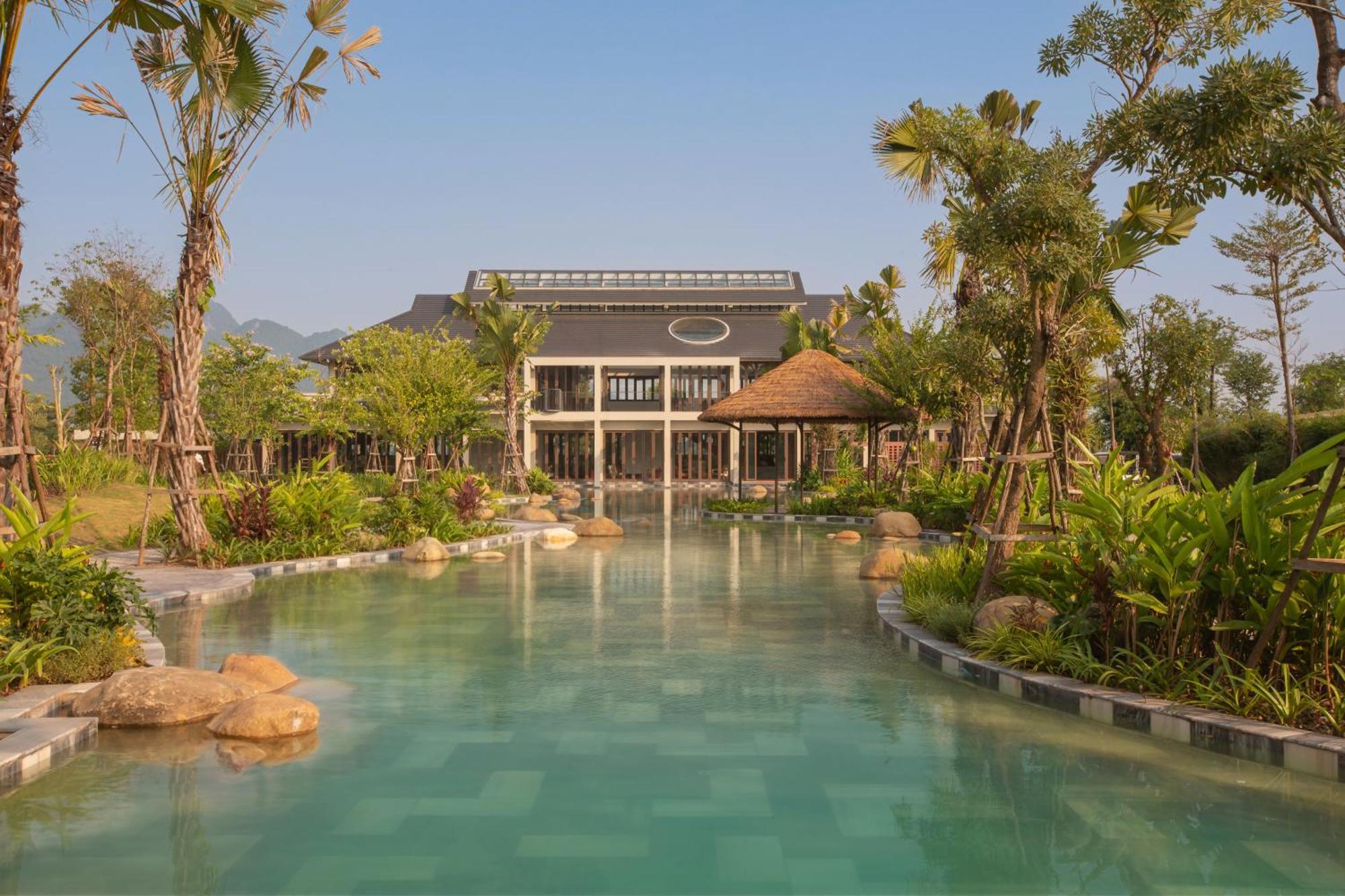 Mandala Retreats Kim Boi Hòa Bình Exterior foto